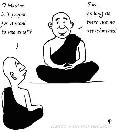 Can Monks Use Email?
